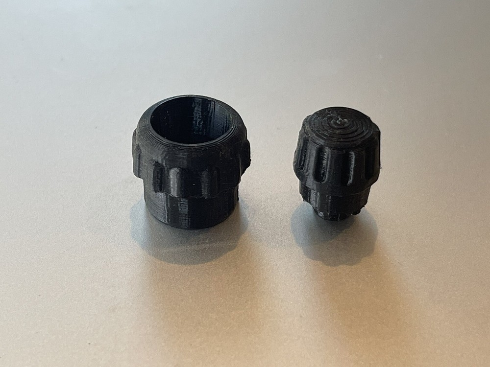 Yaesu FT-100 Volume squelch knob set replacement