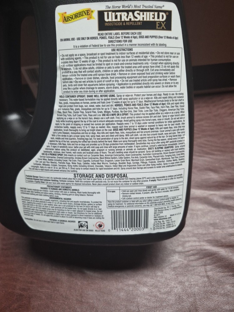 Absorbine Ultra Shield EX One Gallon