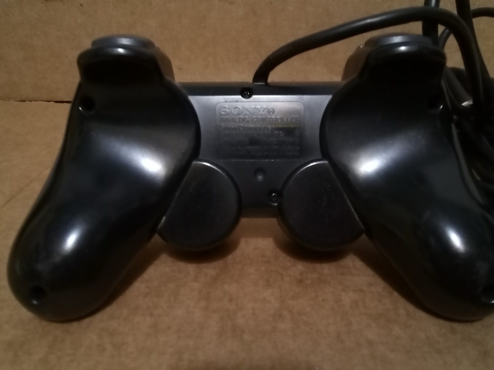 Official Sony PlayStation 2 PS2 Wired Controller Black AUTHENTIC