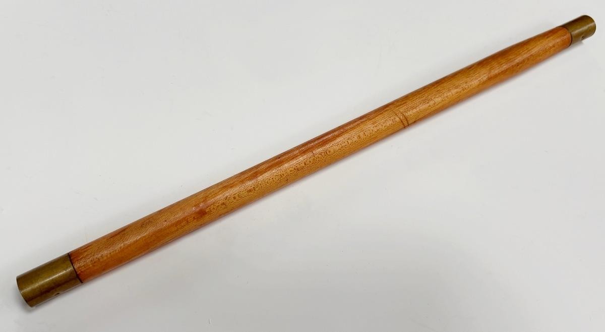 VTG Giles Gibbs Jr Music Book w Reproduction Wooden Fife Revolutionary War Era