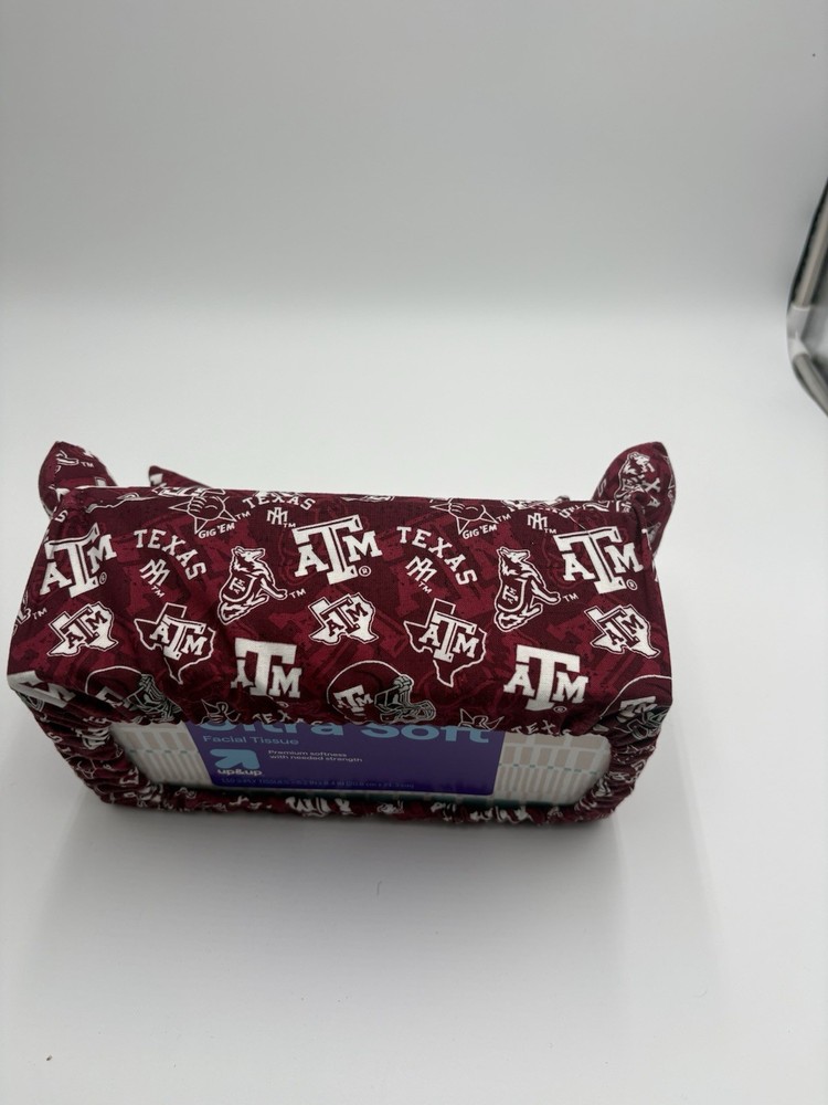 Texas A&M Aggies Tissue Box Cover Sofa