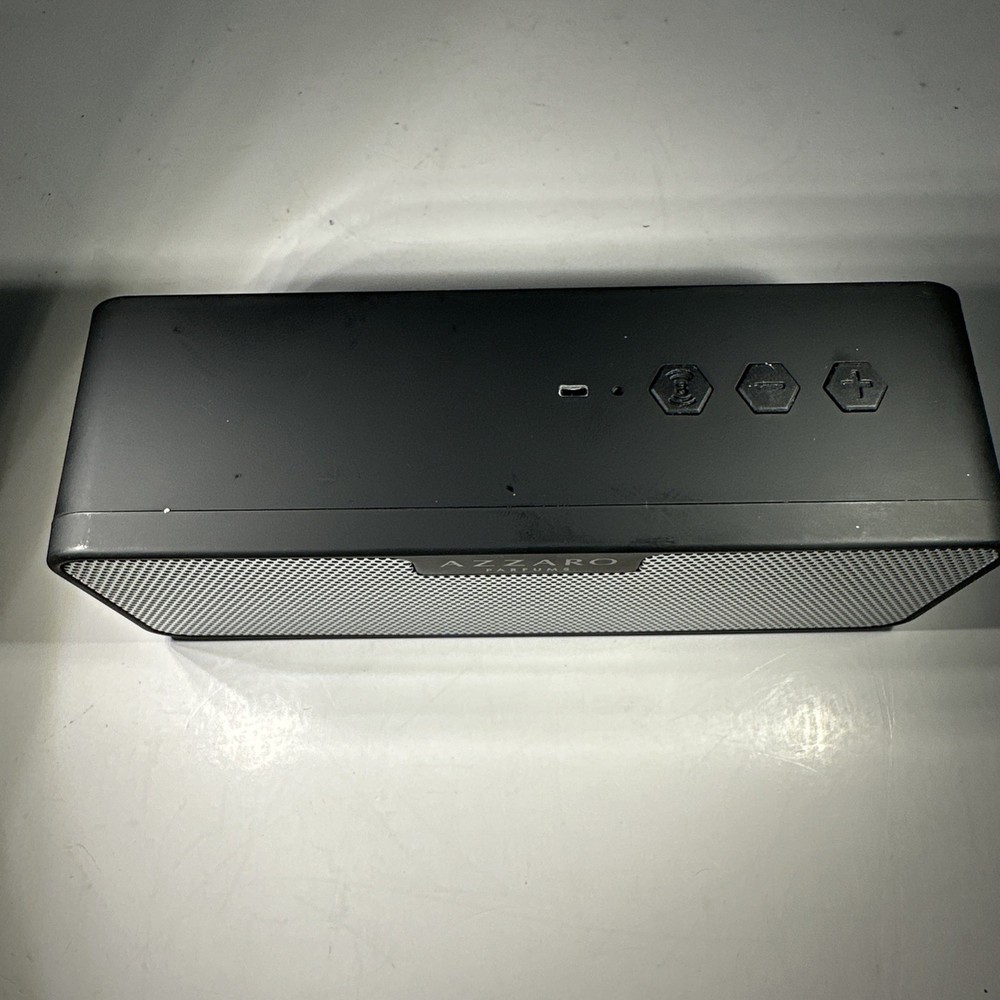 AZZARO PARFUMS Portable Wireless Speaker - tested working