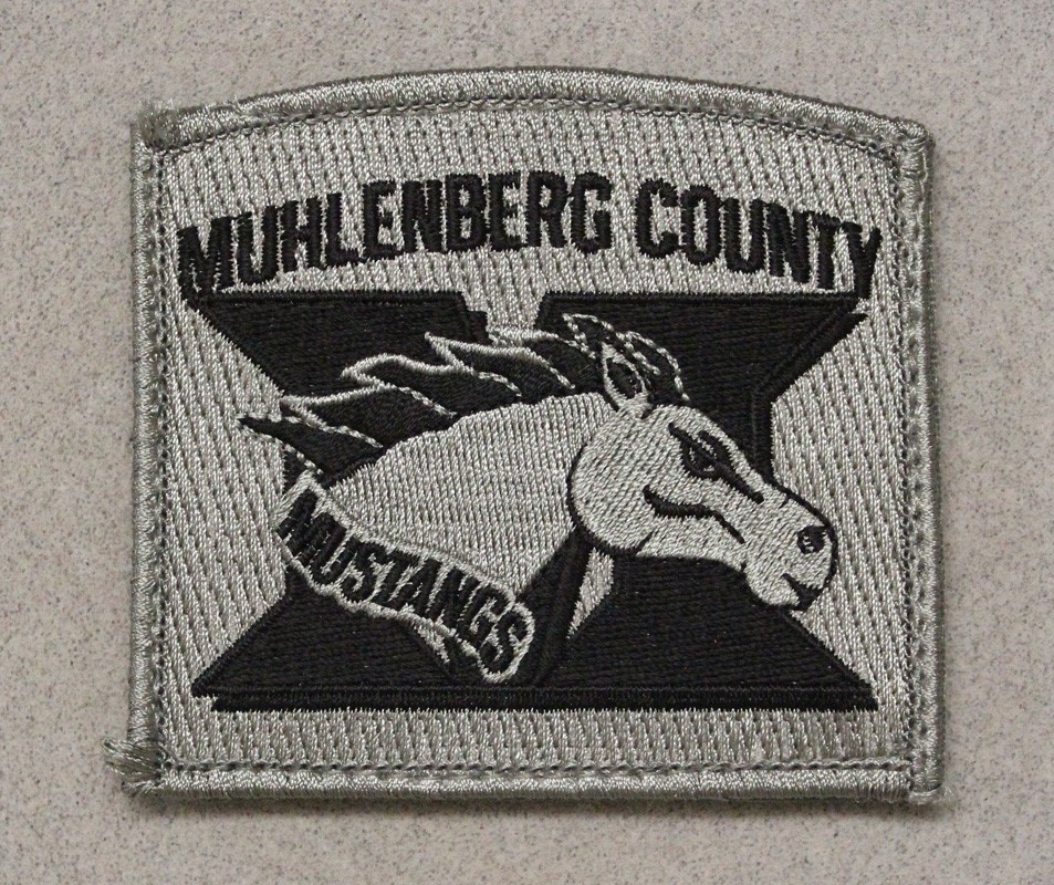 Muhlenberg County High School, Army JROTC Patch (#2092) - w/hook & loop back