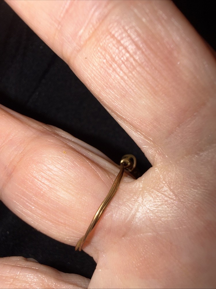 Tigers Eye Bead Hand Crafted Ring Sz. 7