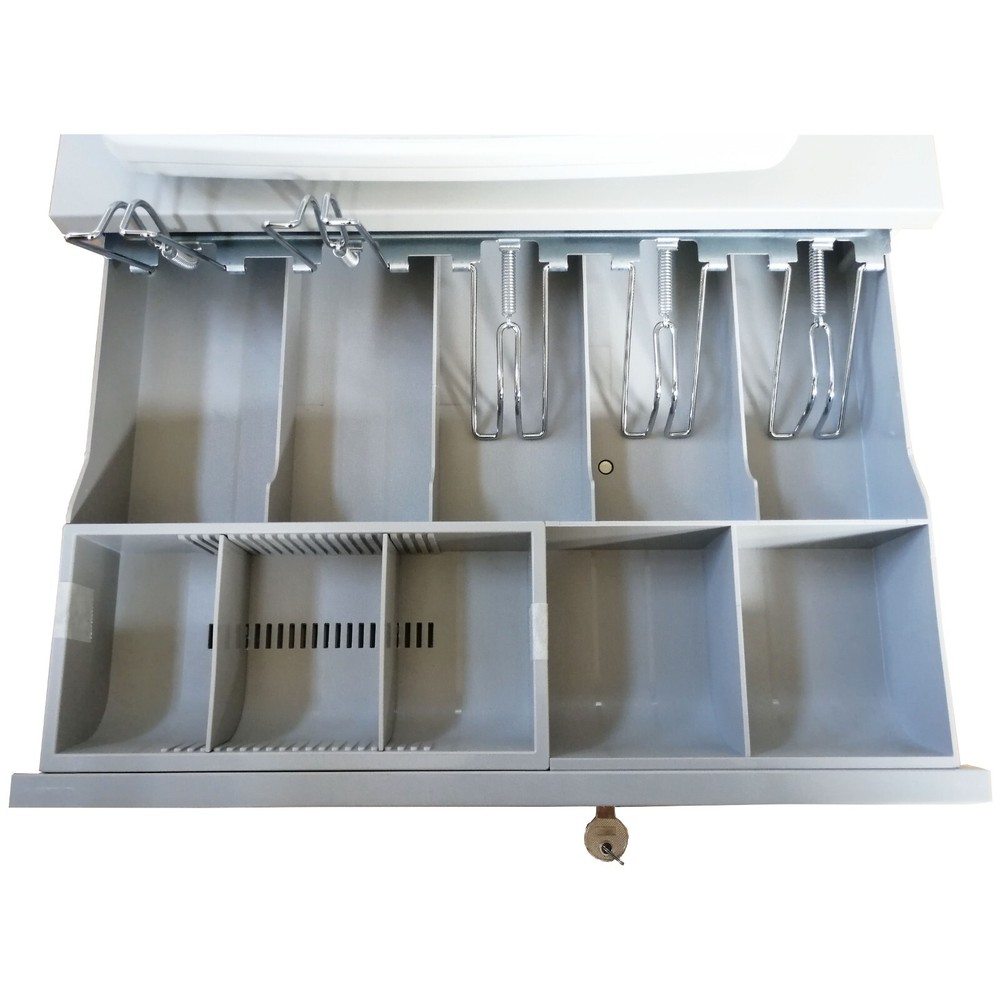 4-windows Display Electronic Scale with Cash Box Heat Sensitive Label Printer