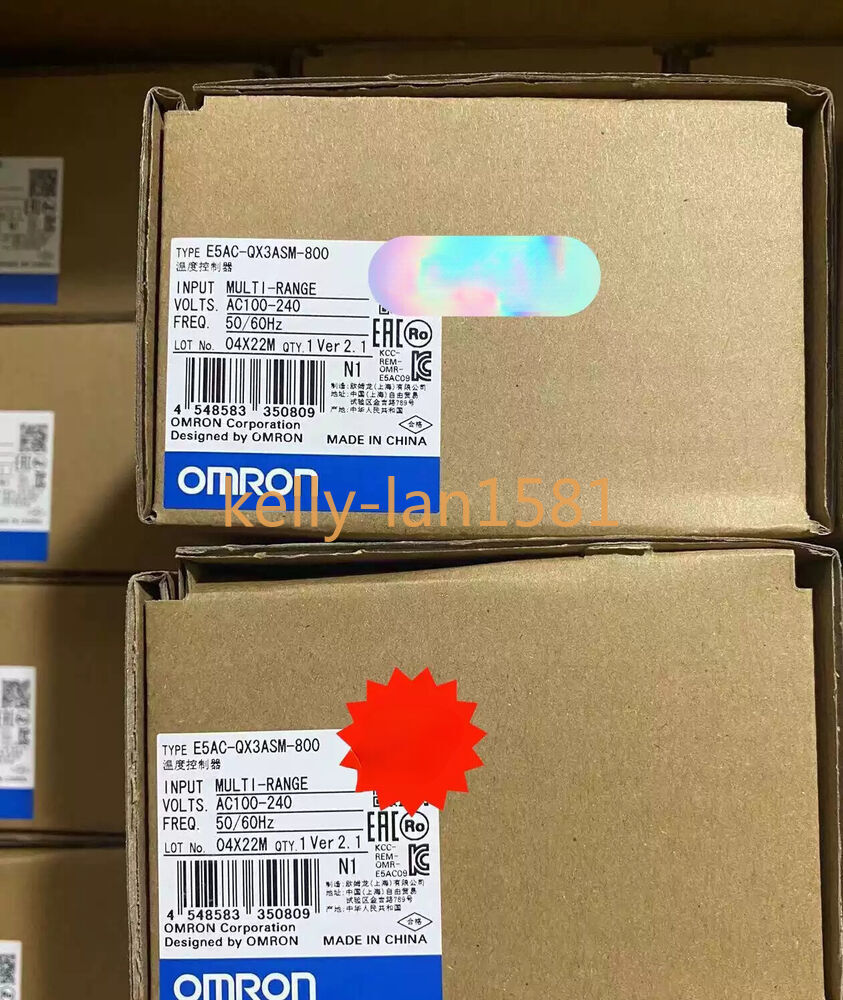 100% Test 1pcs Omron E5AC-QX3ASM-800 Temperature Controller