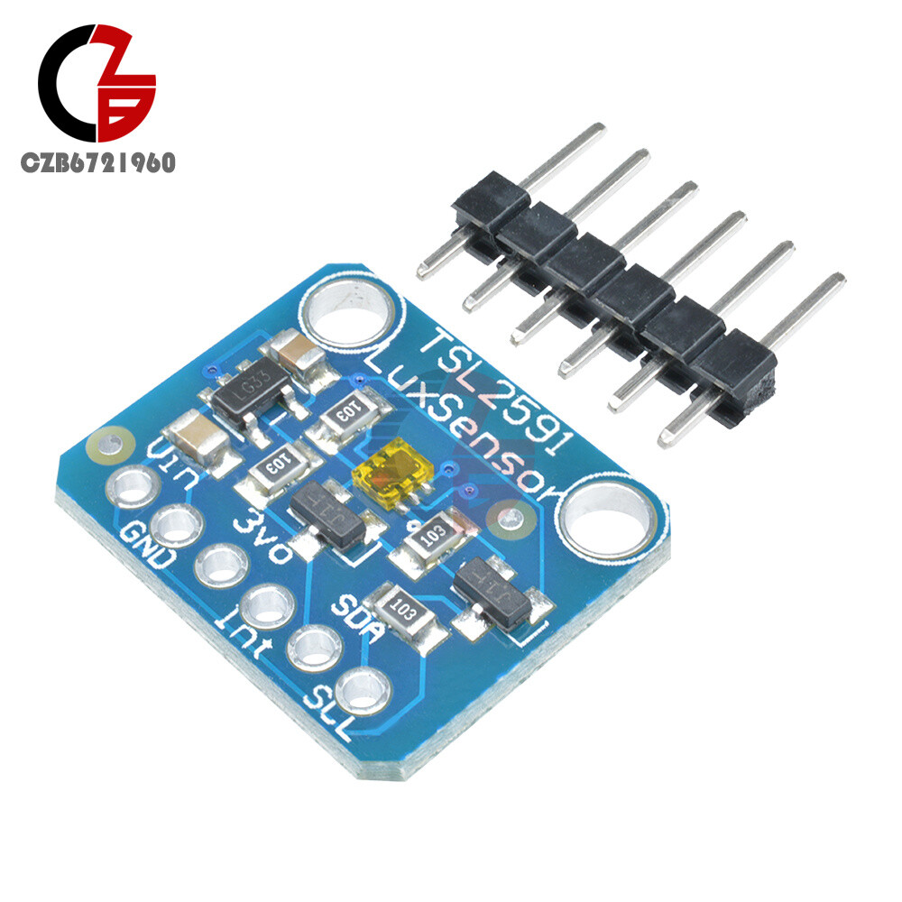 1/5/10X TSL2591 High Dynamic Measuring Range Digital I2C IIC Light Sensor Module