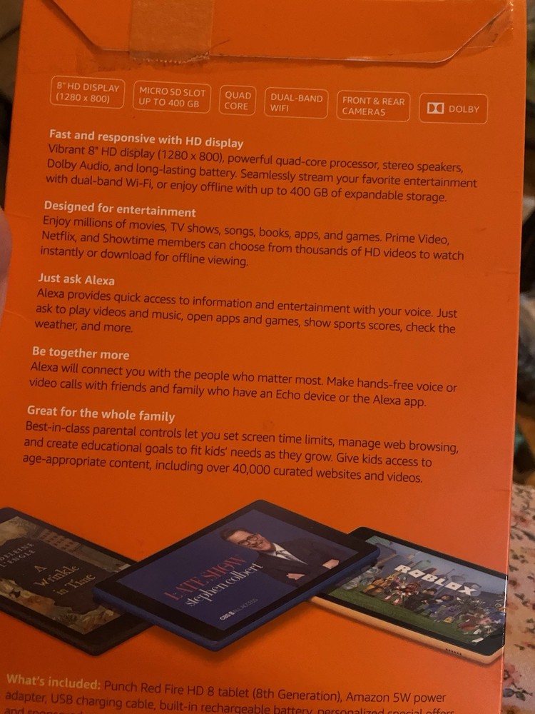 amazon fire hd 8 With Alexia