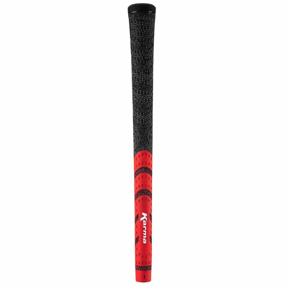1  NEW Karma MULTI COMPOUND CORD golf grip - OVERSIZE - RED
