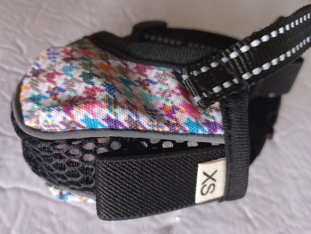 Soft Dog Muzzle XS Colorful/Multicolored