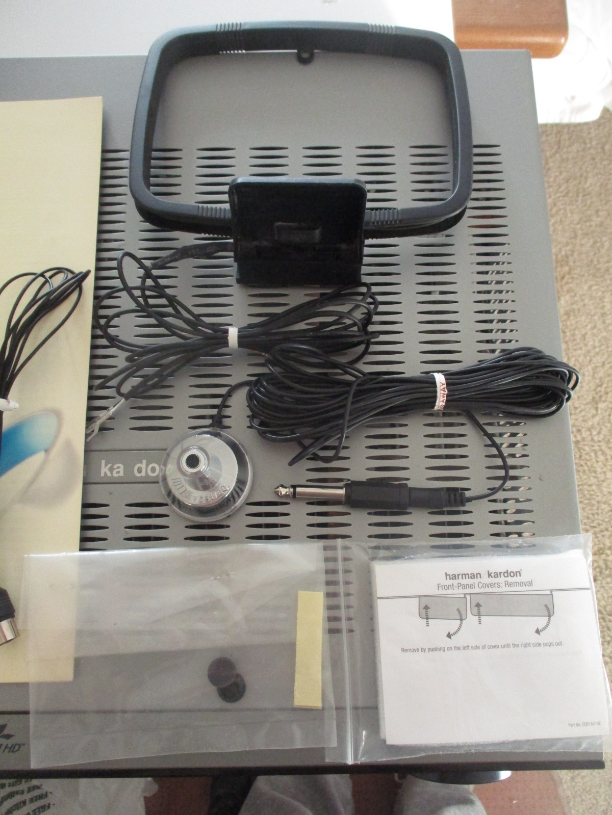 Harman Kardon AVR 247 7.1 Channel HDMI Home Theater Receiver; No Remote