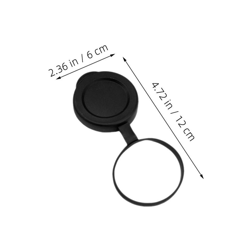 Binocular Lens Protective Rubber Caps Objective Covers for Optical Lens Guard