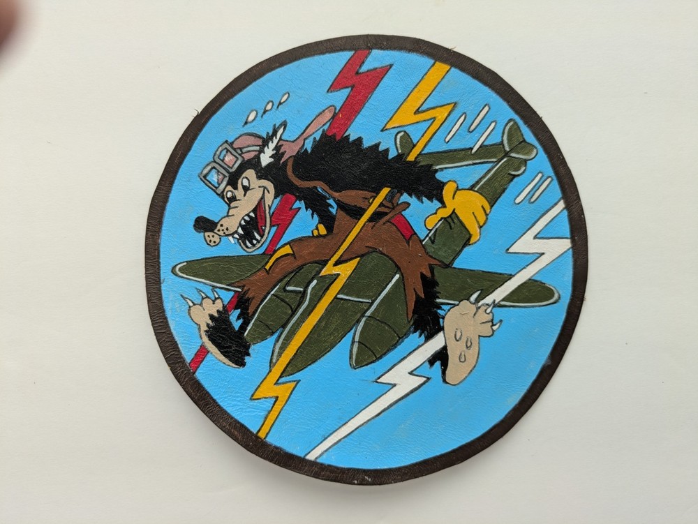 WW 2  474th Fighter Group   Leather Jacket Patch