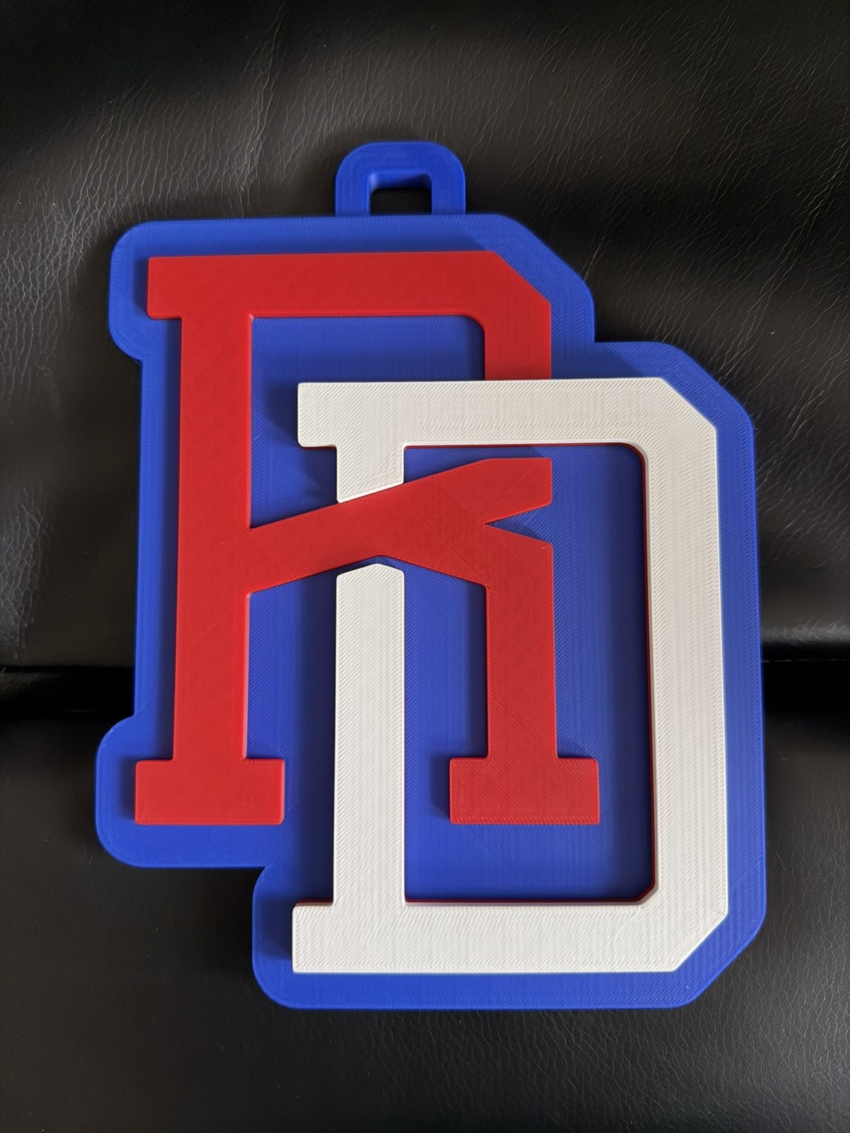 Dominican Republic Baseball Fan Hype Chain 42” 3D Printed Oversized Necklace
