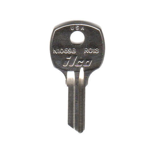 Ilco N1069B Key blank, Fits National (10-Pack)
