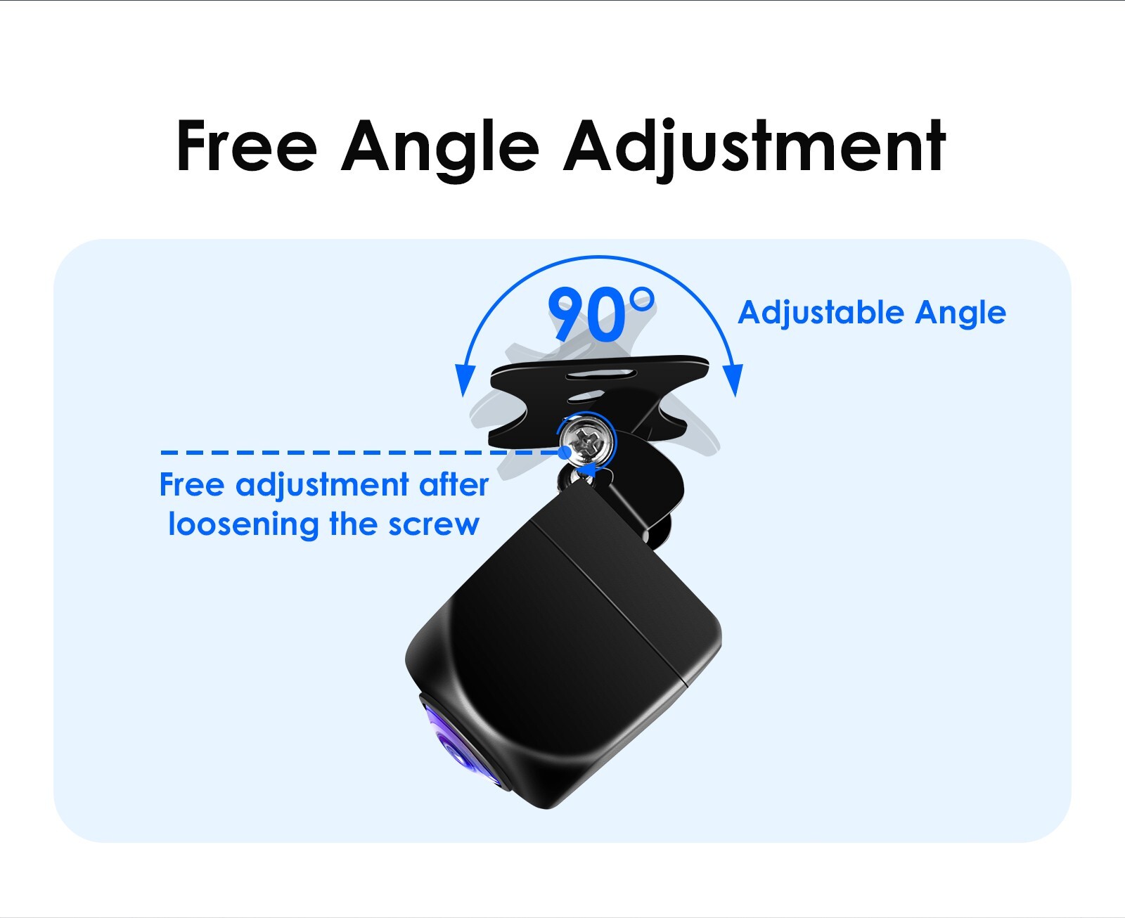 CCD HD 170° Night Vision Car Rear View Reverse Backup Parking Camera Waterproof