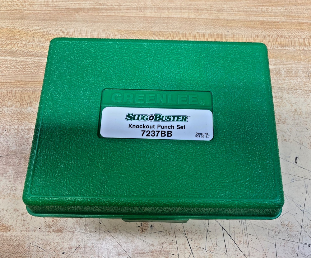 GREENLEE 7237BB Slug Buster KnockOut Punch Kit