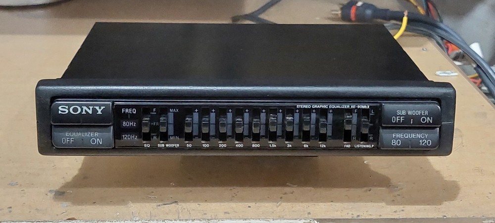 Sony XE-90 MKII Equalizer w/ Subwoofer Control full working condition