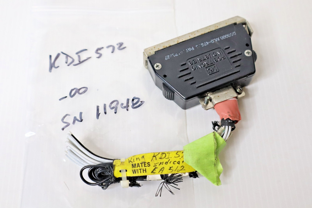 Bendix King KDI 572 DME Indicator Connector