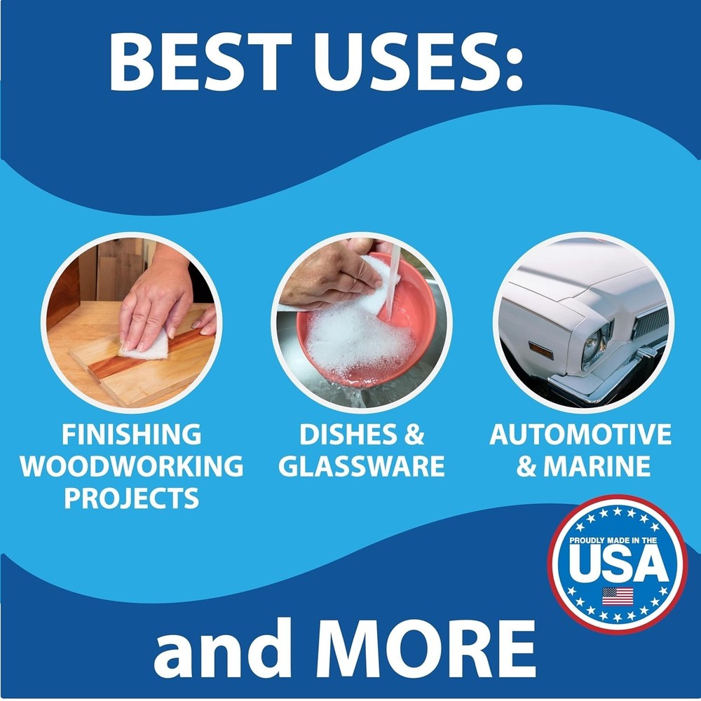 Versatile 6x9 Non-Woven Pads: 10-Pack Non-Scratch Buffing & Cleaning Solution