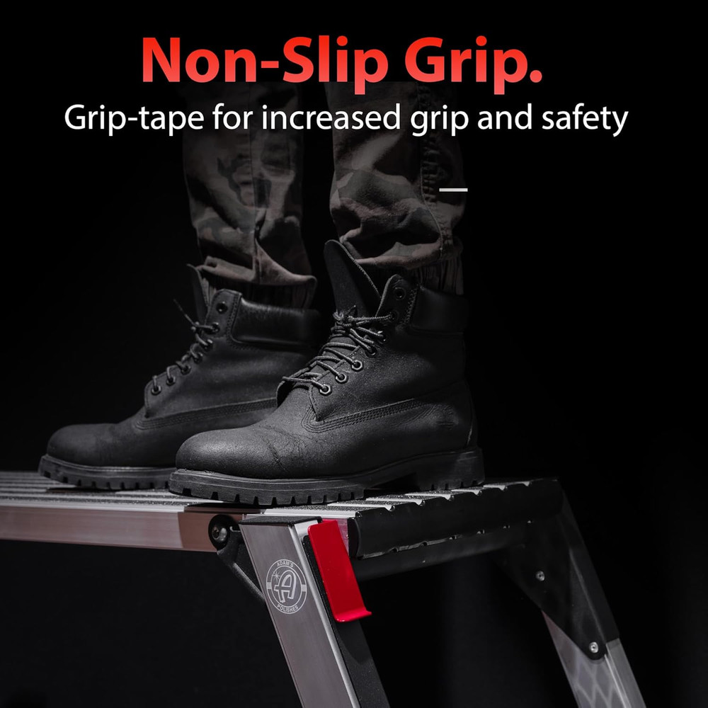 Folding Step Stool & Work Bench for Auto Detailing & DIY Projects