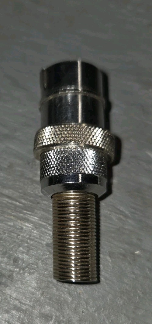 AMPHENOL (WIRE-PRO) 91-MC4M 4 PIN MICROPHONE CONNECTOR 3/8" MATE w/91-MC4F NOS