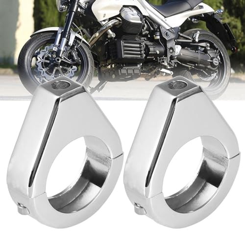 Turn Signal Indicator Relocation Fork Clamp Kit, Aluminium Alloy Motorcycle