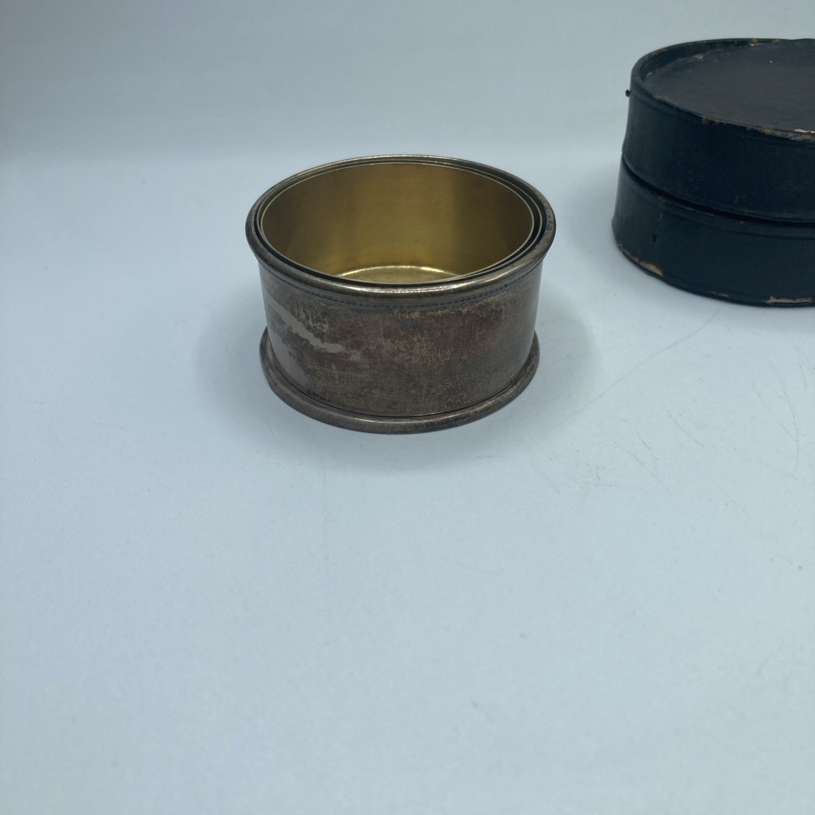 Vintage Antique Sterling Collapsible Cup - 62 Grams - With Case
