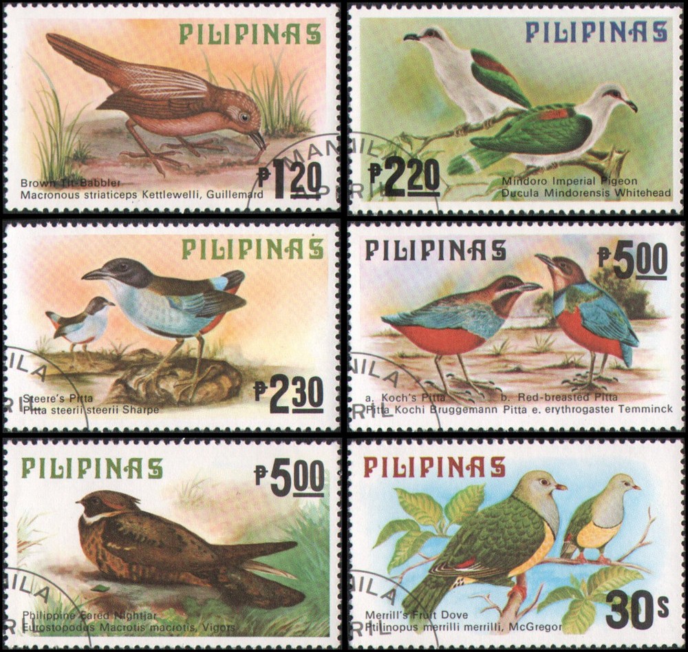 Philippines #1392-1397 Used