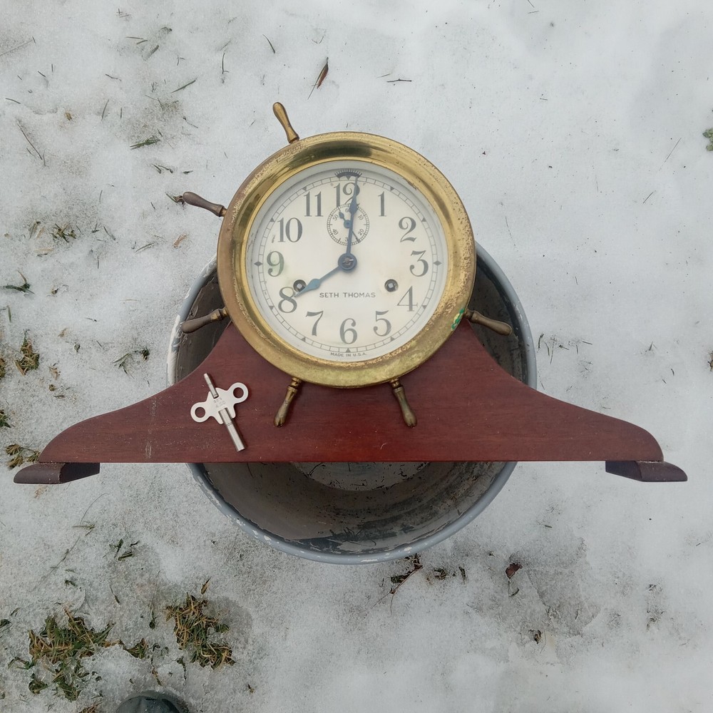 Seth Thomas Ship Clock.