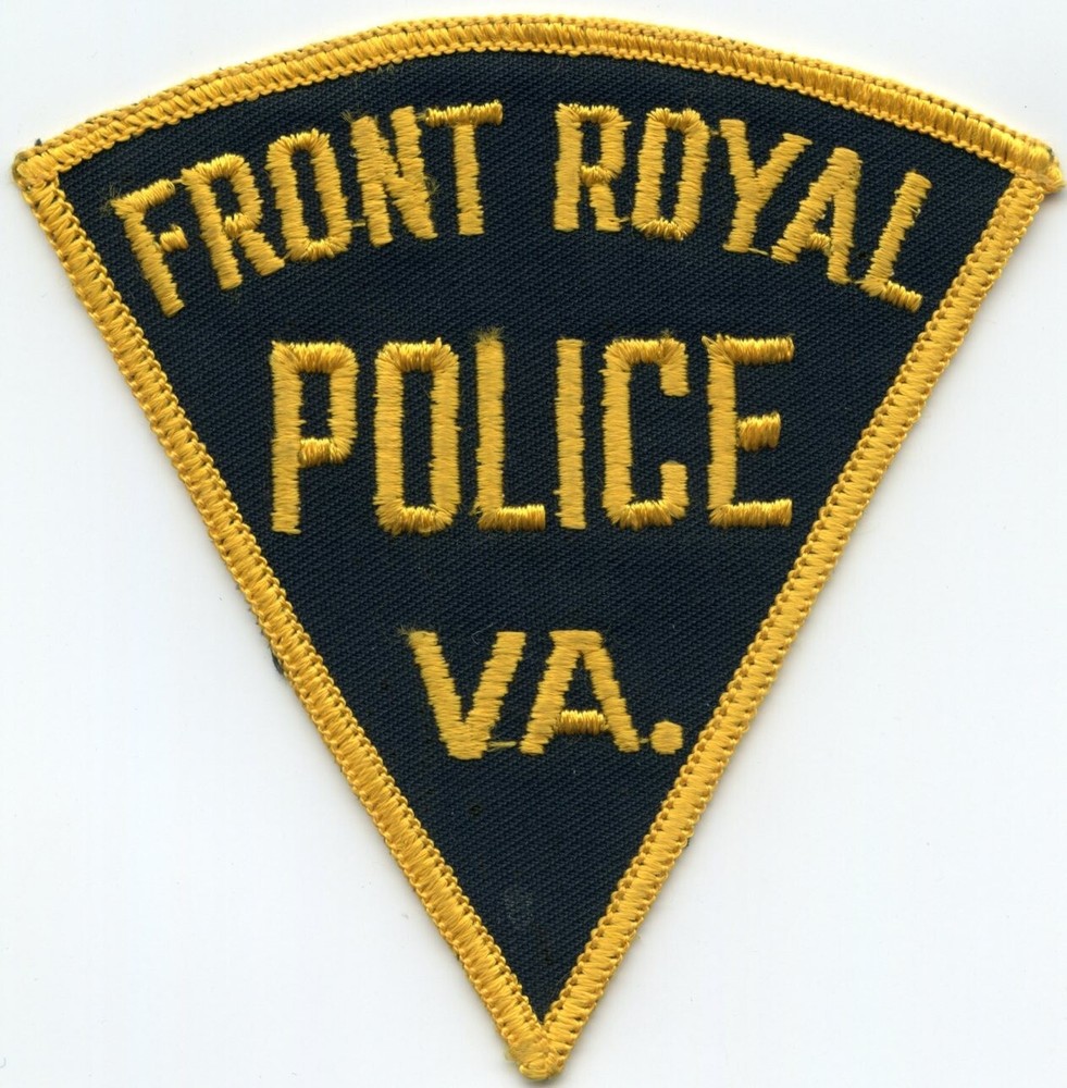 old style FRONT ROYAL VIRGINIA POLICE PATCH