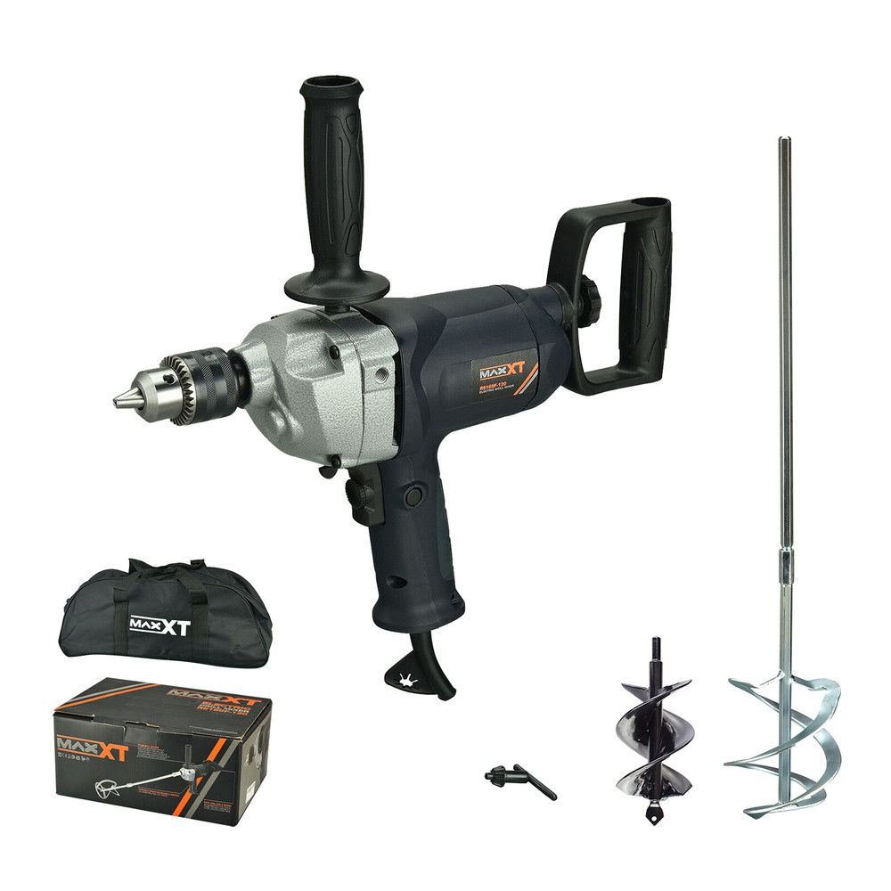 MAXXT Spade Handle 1/2" Electric Augers Post Hole Digging Mixing Drill Machine