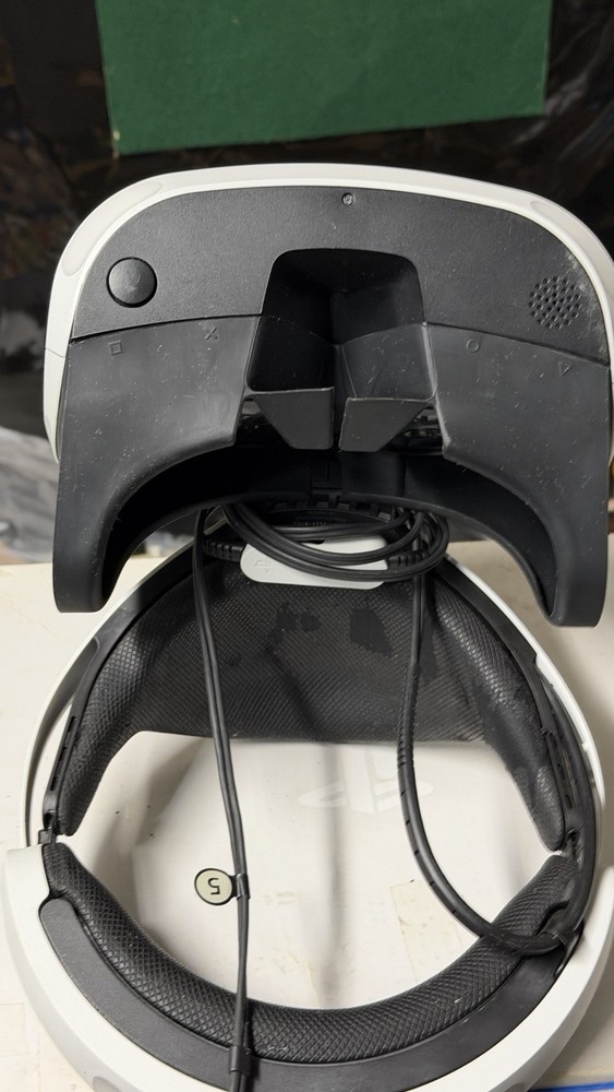 Sony PlayStation VR Headset + 2 Move Controllers Untested For Parts