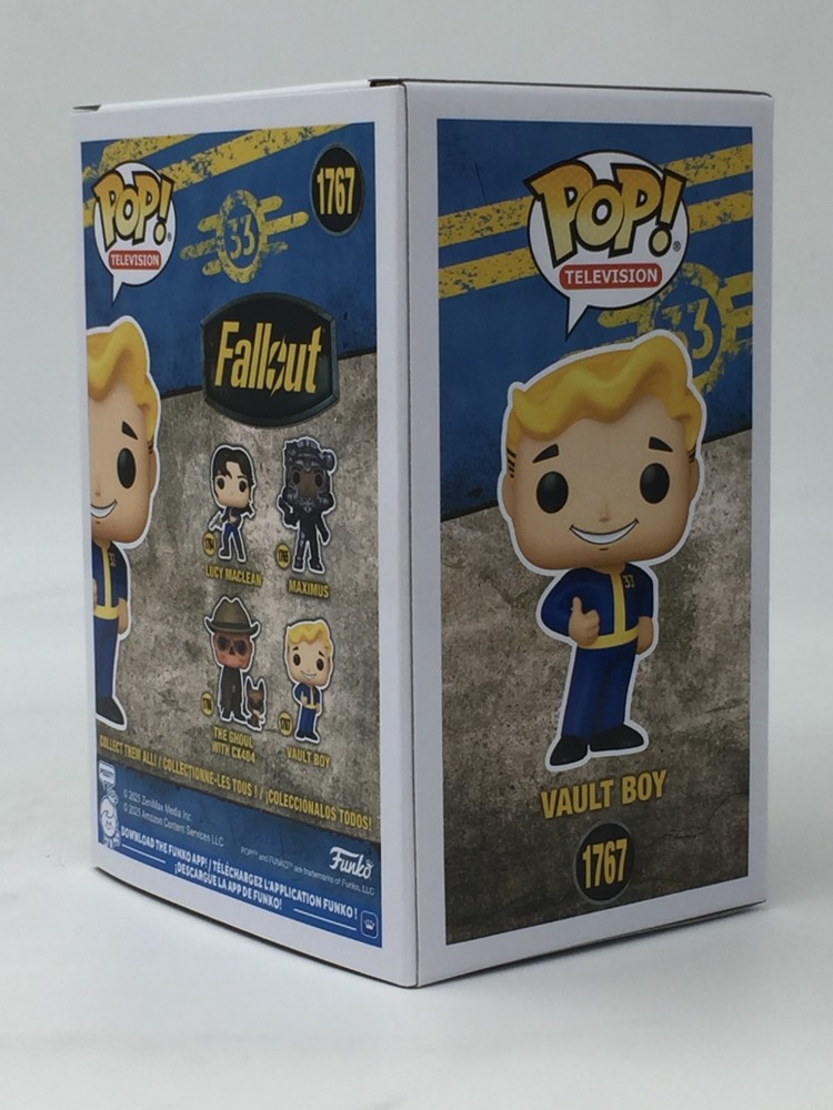 Funko Pop! Television Amazon's Fallout Vault Boy #1767 With Pop Protector