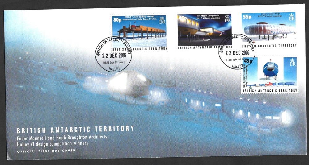 BRITISH ANTARCTIC TERRITORY  DESIGN COMPETITION WINNERS  2005