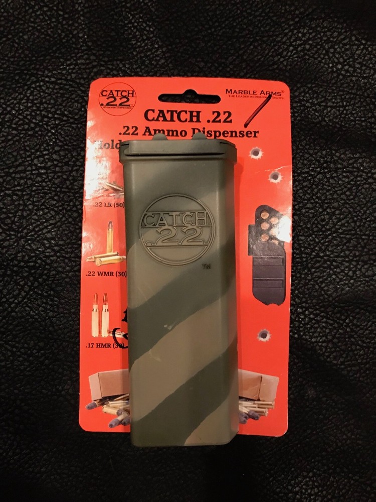 MARBLE ARM'S COTTON PADDED "CAMO"  CATCH 22-@$22- SANITIZED!!!
