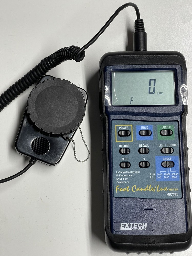 Extech Instruments 407026 Heavy Duty Light Meter