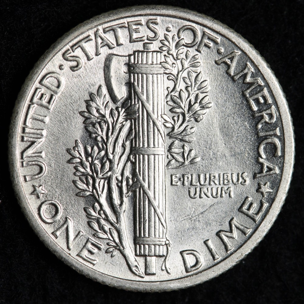 1935 Mercury Silver Dime GEM BU *UNCIRCULATED* MS E268 ZZL