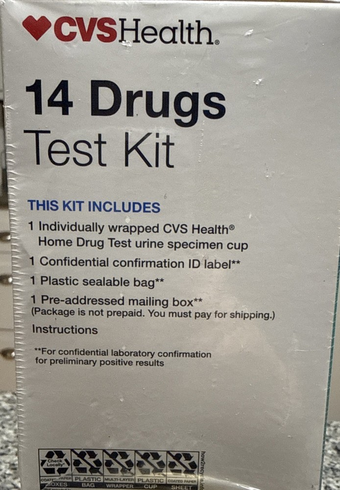 14 Drug Test Kit (One Kit) CVS Brand