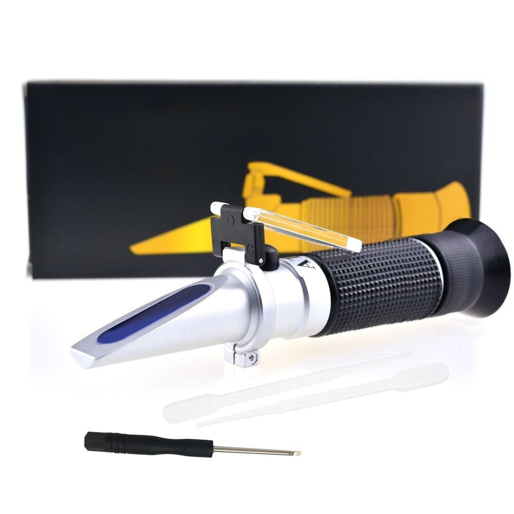 Handheld Optical Refractometer ATC Urine Hydrometer Serum Tester