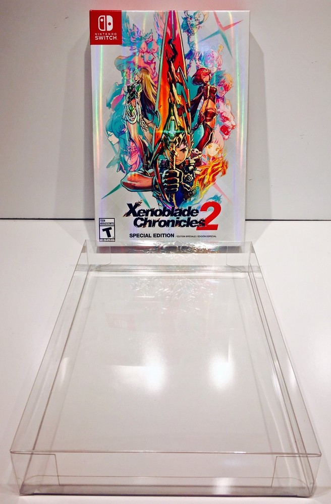 1 Clear Box Protector XENOBLADE CHRONICLES 2 Special Edition Nintendo Switch