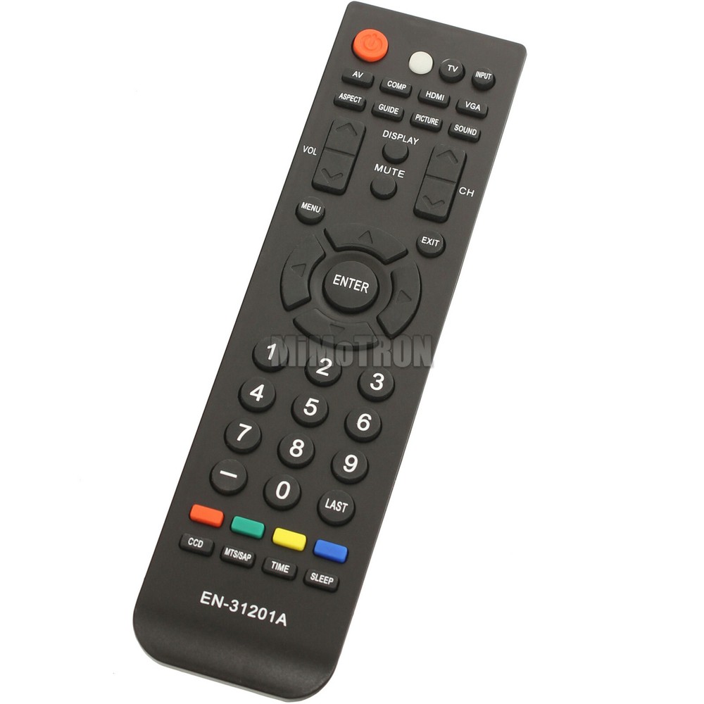 GENERIC HISENSE EN-31201A TV REMOTE CONTROL