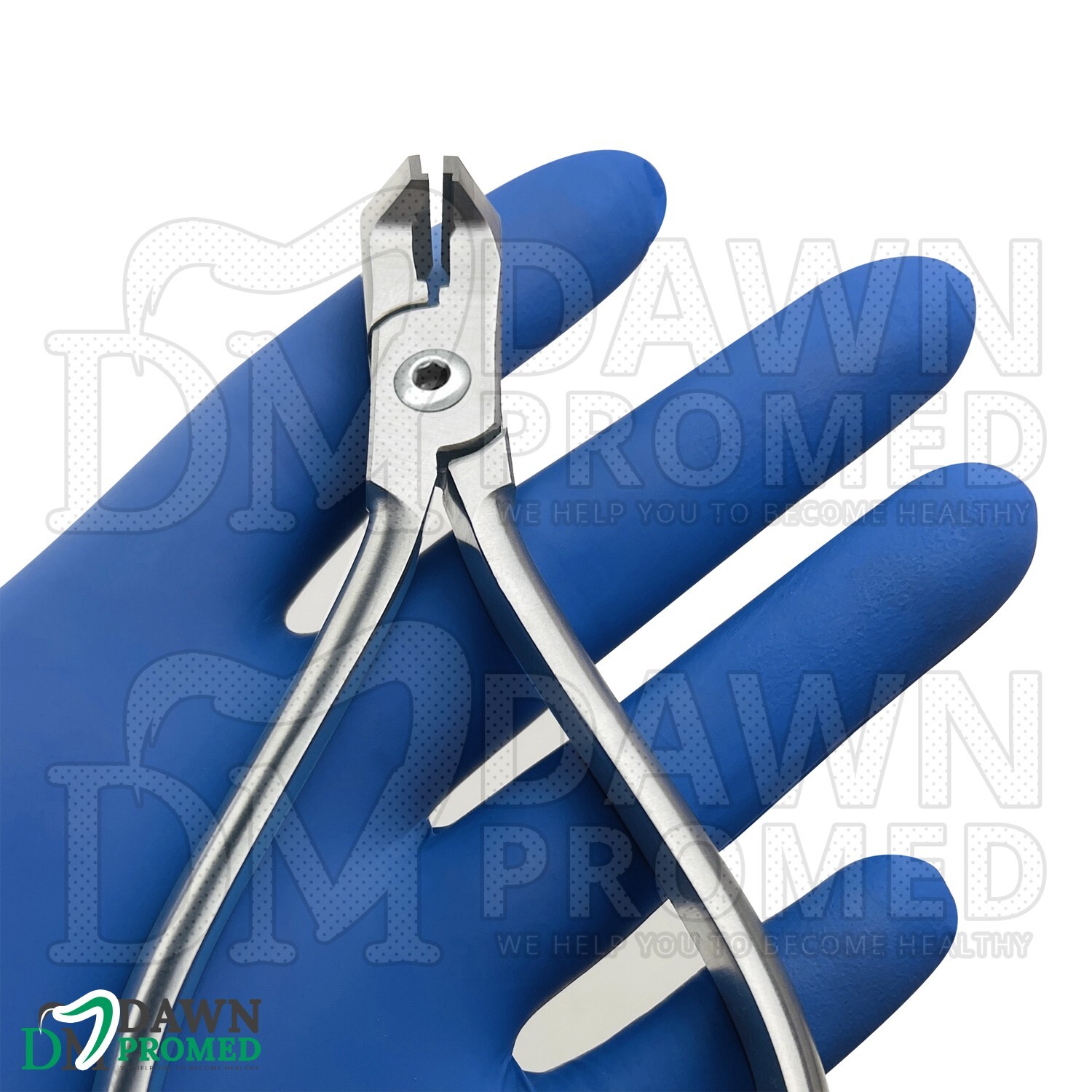 Distal End Cutter Plier Hold & Cut Soft and Hard Wire Orthodontic Inst German Gr