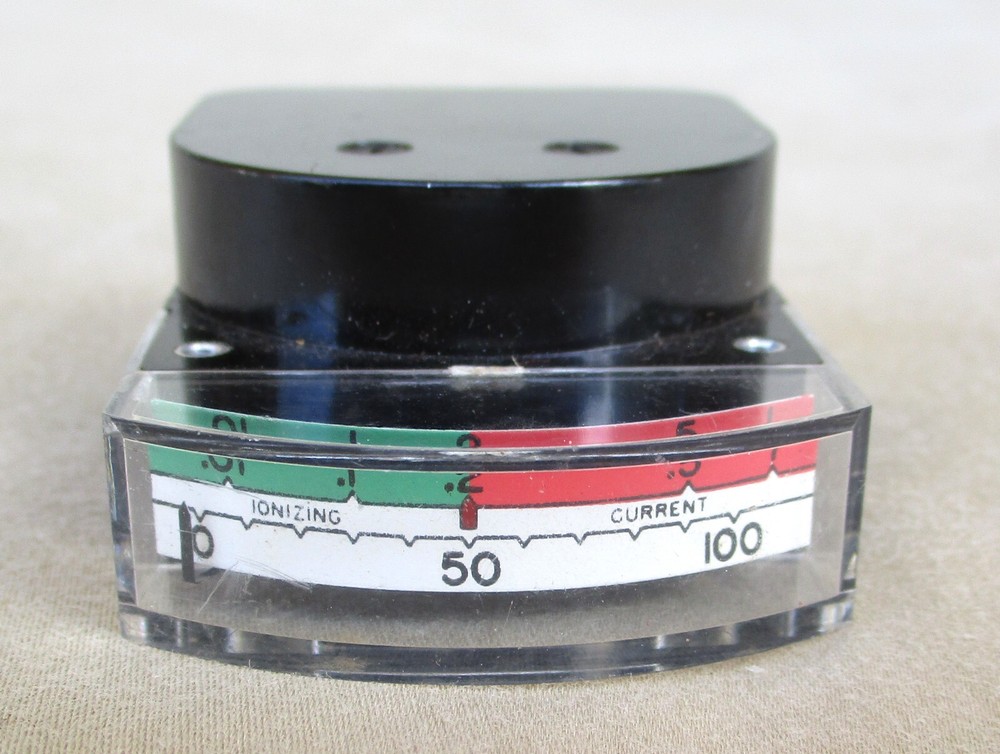 International Instruments 0-100 Ionizing Current Panel Meter New