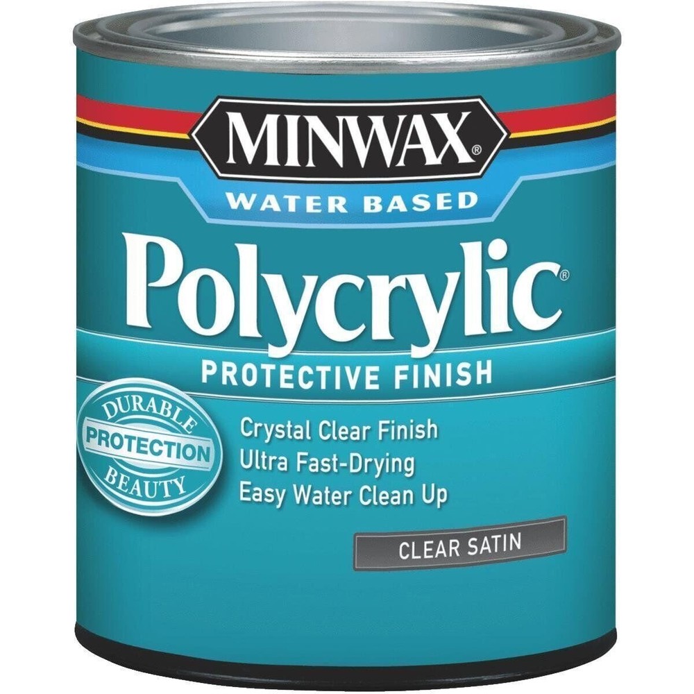 Minwax Int Satin W/B Polycrylic