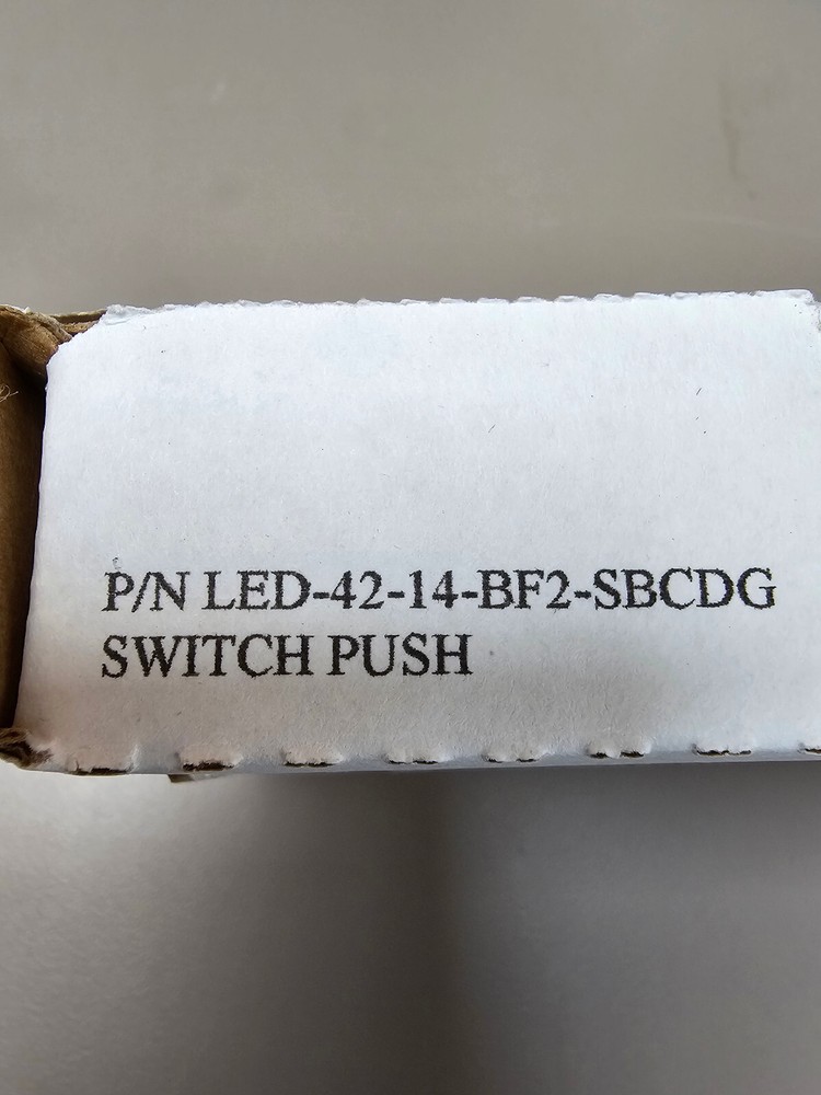 LED-42-14-BF2-SBCDG SWITCH PUSH