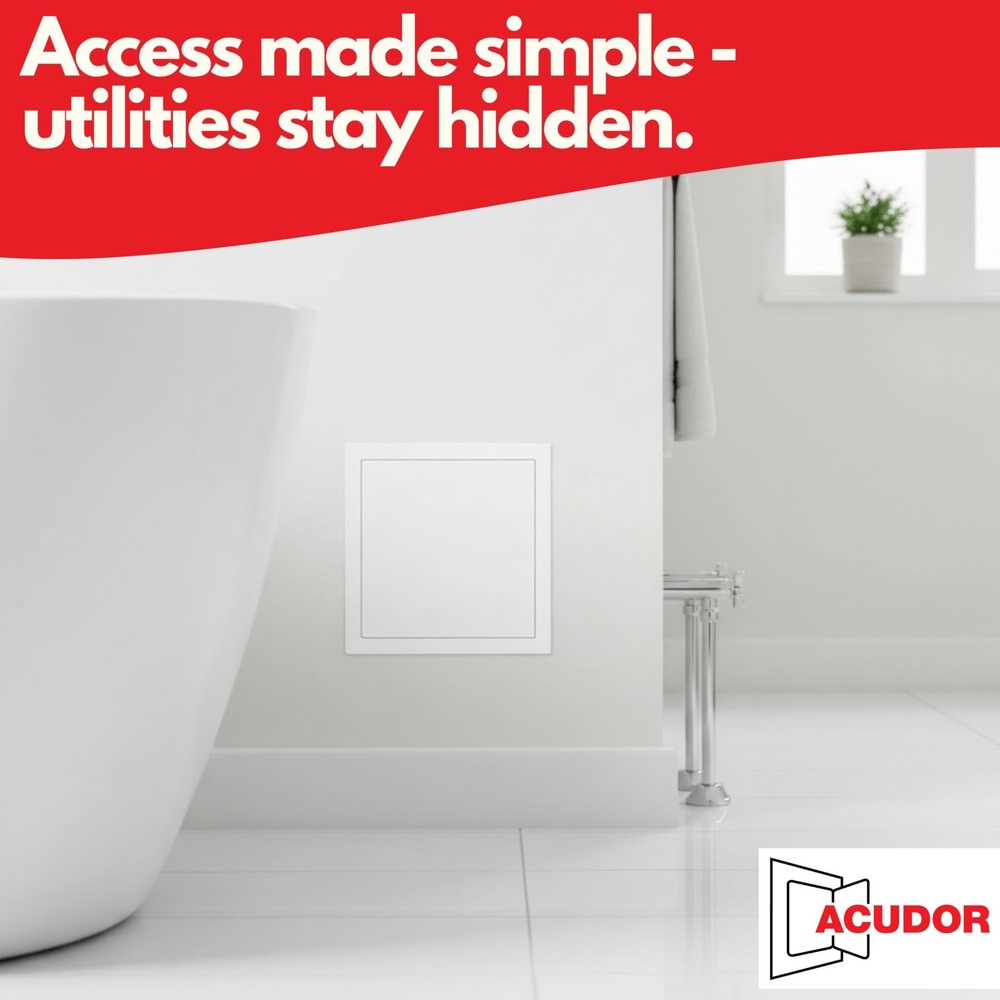 Access Panel for Drywall - Wall & Ceiling Plumbing and Electrical Hinged Acce...