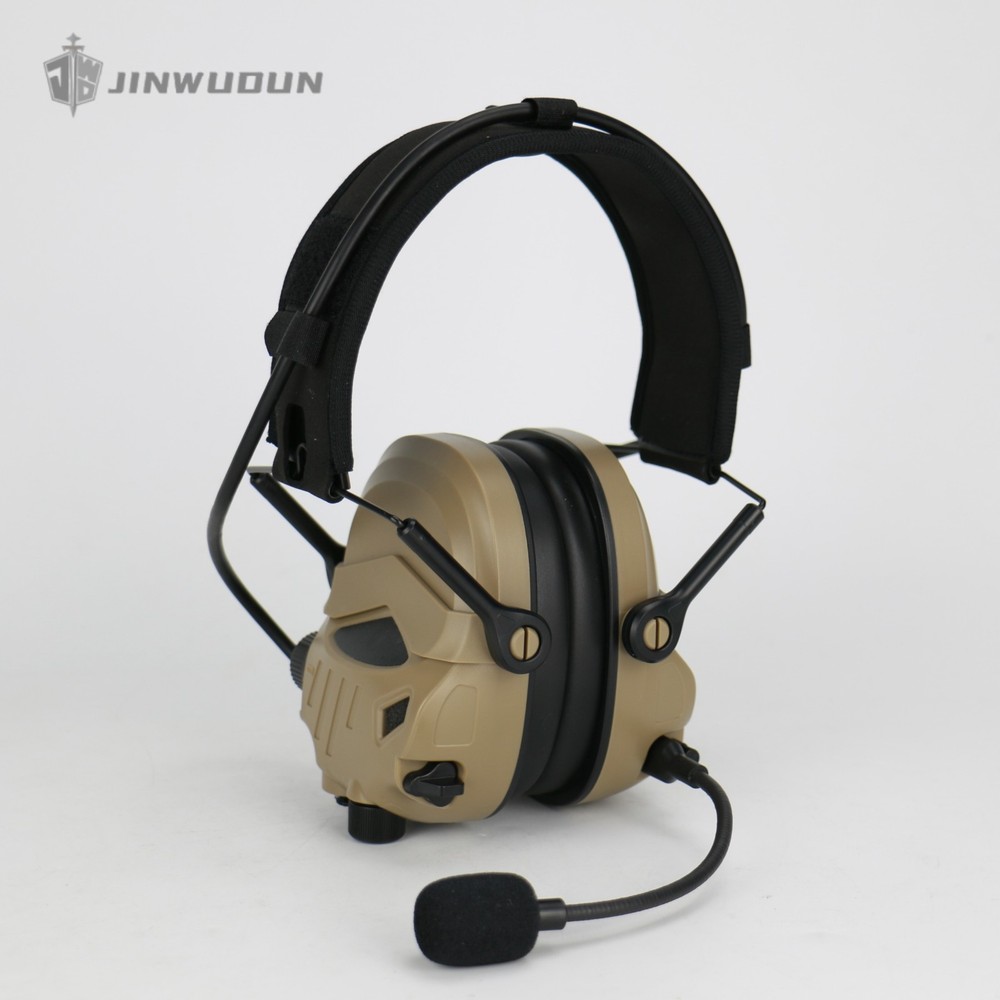 P30 tactical headset with noise cancellation and pickup function