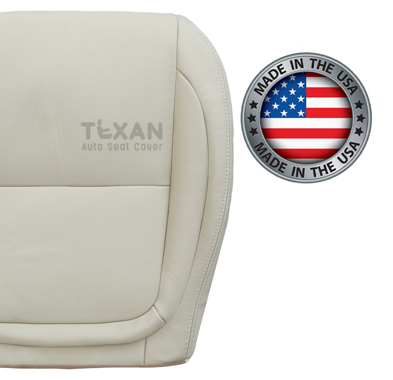 Driver Bottom Replacement Seat Cover Leather Light Tan For 2002-2010 Lexus SC430