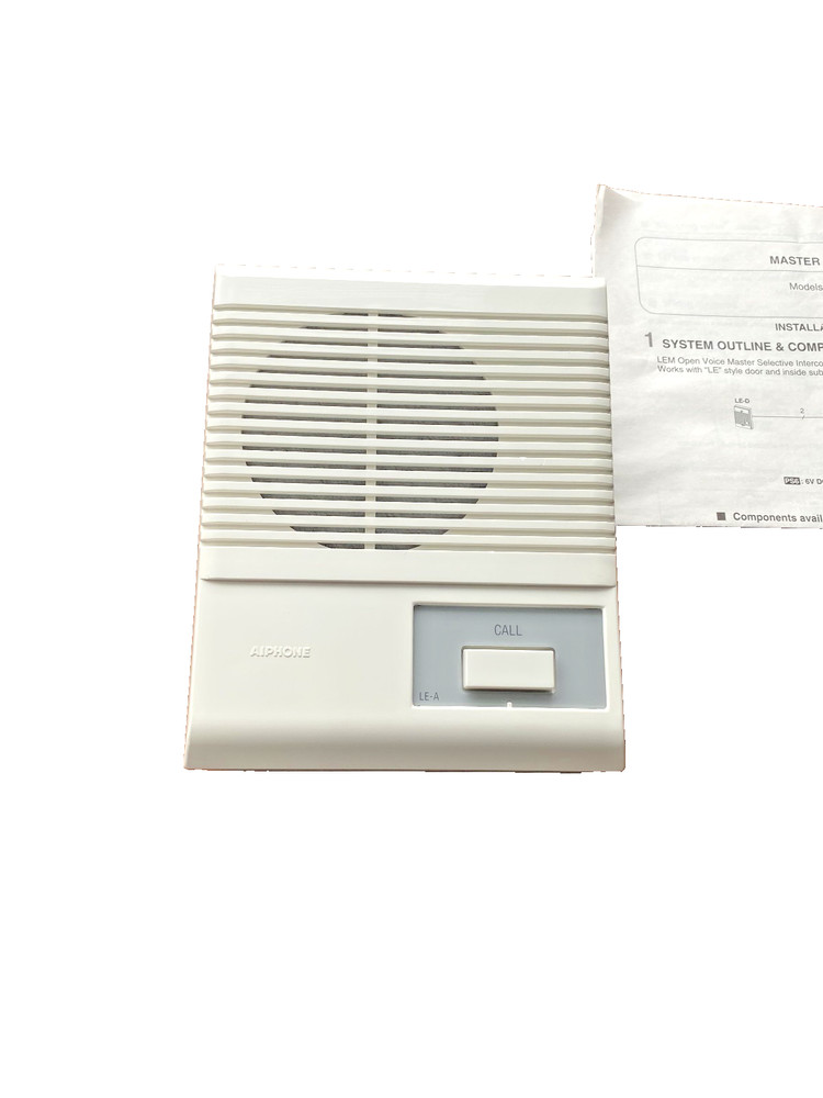 Aiphone LE-A Audio Sub Station, 12Vdc audio communicator.